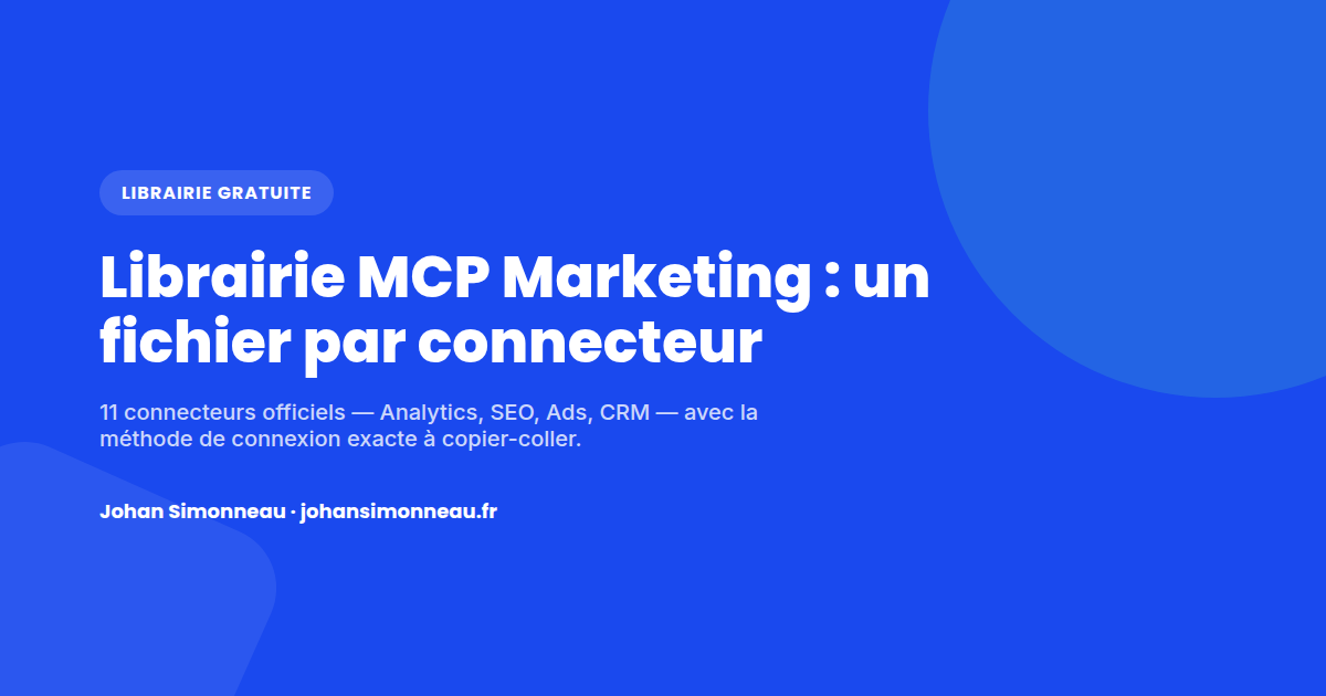 Couverture de la Librairie MCP Marketing